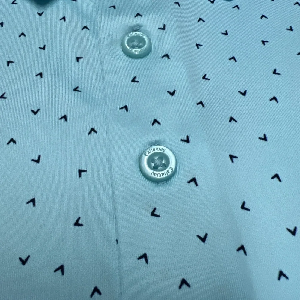 Callaway Men's Performance Short Sleeve Golf‎ Polo XL Limpet Shell - Picture 3 of 10